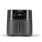 NutriBullet NBA0611DG friggitrice Singolo 6 L Indipendente 1700 W Friggitrice ad aria calda Grigio