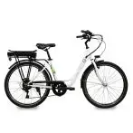 EMG Sea-TY 26CST01 E-BIKE Bianca ruote 26"", Batt. 36V 12.8ah, motore 250W, autonom. 50/60km EMG Sea-TY 26CST01 E-BIKE Bianca ruote 26"", Batt. 36V 12.8ah, motore 250W, autonom. 50/60km