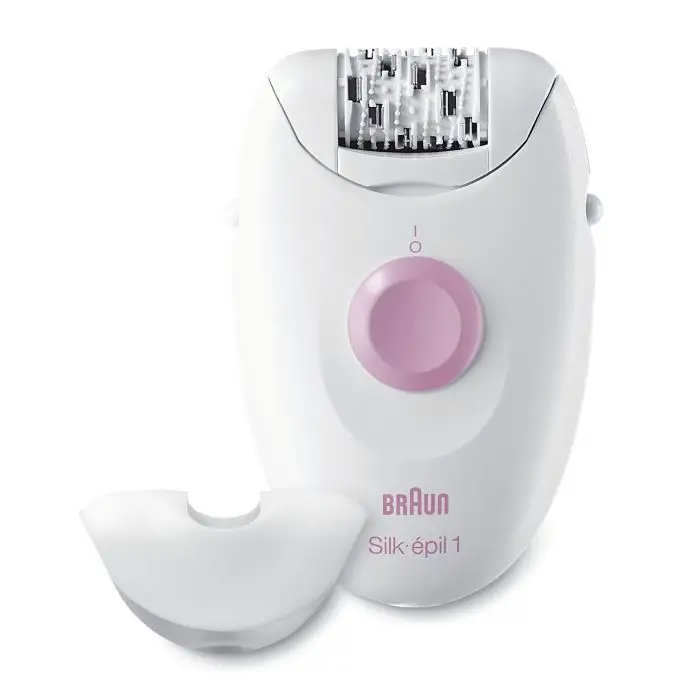 Braun Silk-épil 1 1-000 20 pinzette Rosa, Bianco main product photo
