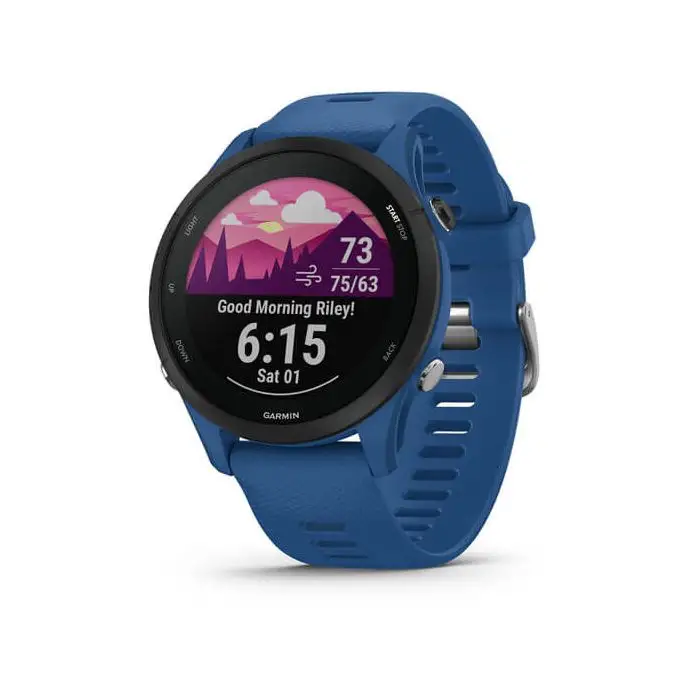 Garmin Forerunner 255 3,3 cm (1.3") MIP 46 mm Digitale 260 x 260 Pixel Blu Wi-Fi GPS (satellitare) main product photo