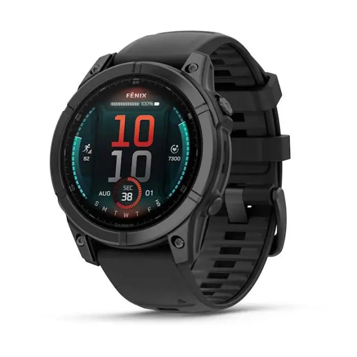 Garmin Fenix E 3,3 cm (1.3") AMOLED 47 mm Digitale 416 x 416 Pixel Touch screen Nero Wi-Fi GPS (satellitare) main product photo