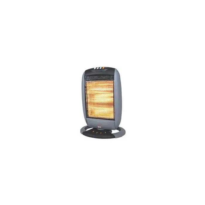 DCG Eltronic SA9223 stufetta elettrica Nero, Grigio 1200 W Riscaldatore di ambienti elettrico alogeno main product photo