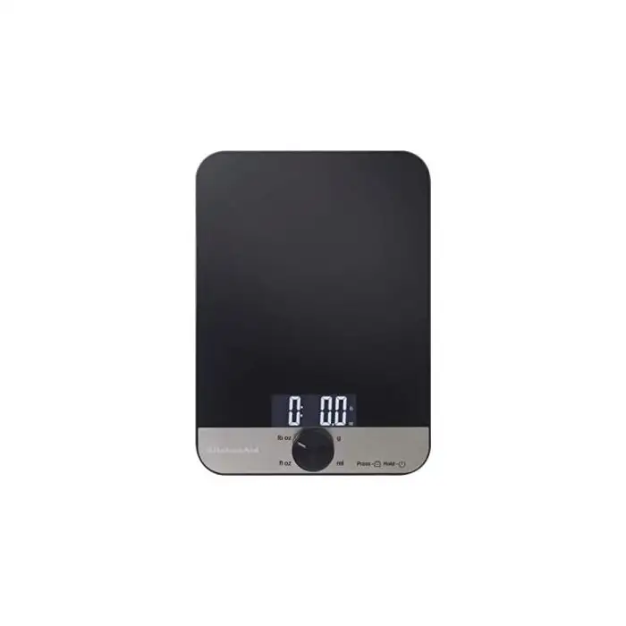 KitchenAid KQ908G bilancia da cucina Nero Superficie piana Rettangolo Bilancia da cucina elettronica main product photo