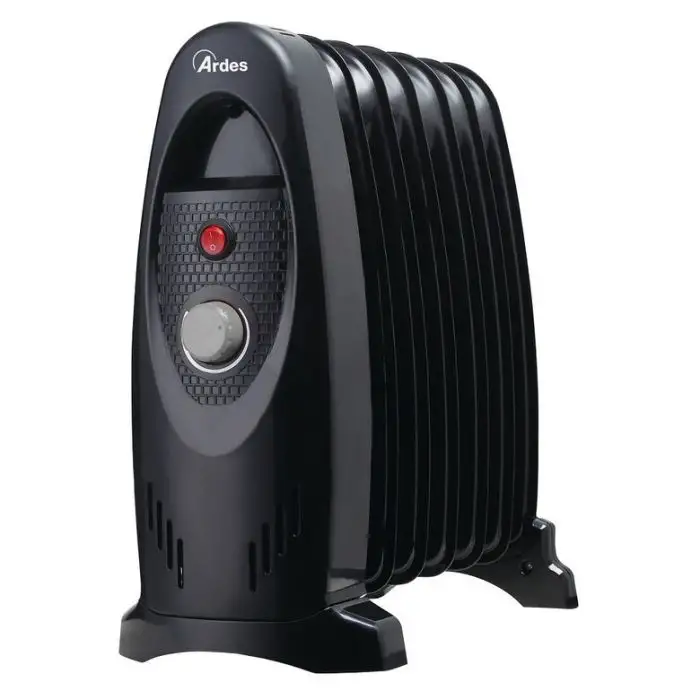 Ardes AR4R07M stufetta elettrica Interno Nero 600 W Riscaldatore ambiente elettrico a olio main product photo