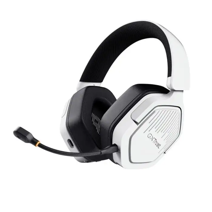 Trust GXT 493W Carus Auricolare Con cavo e senza cavo A Padiglione, Casco Gaming USB Type-C / USB Type-A Bluetooth Bianco main product photo