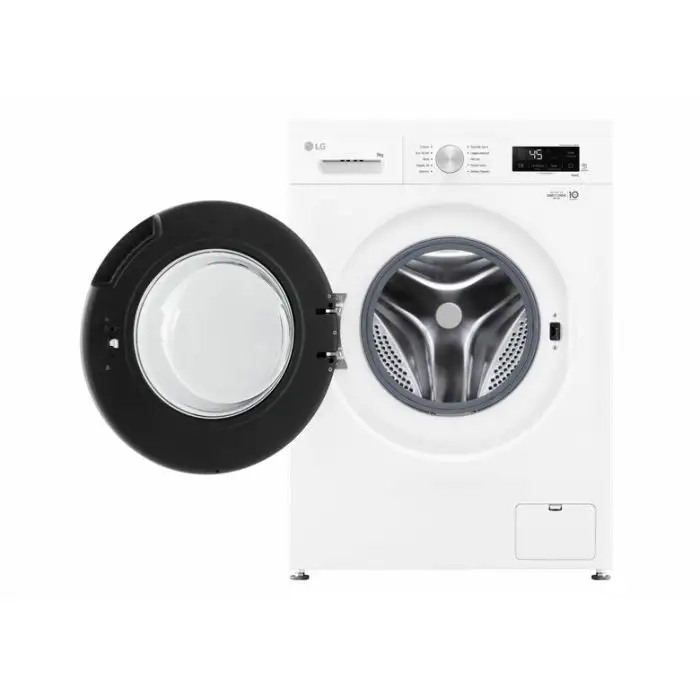 LG F4NX1009NWB Lavatrice smart 9kg, Classe A, 1400 giri, 6 Motion, Allergy Care, Bianca , 156184 , Immagine 9