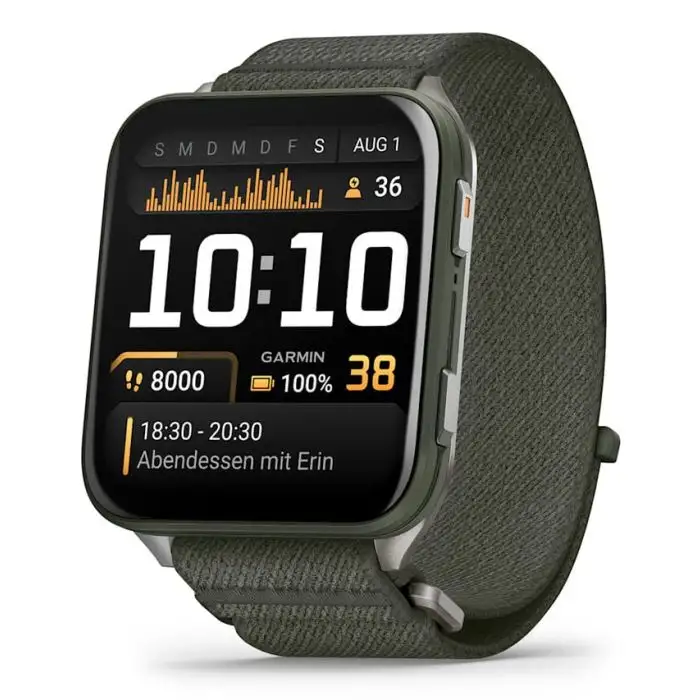 Garmin Venu X1 5,08 cm (2") AMOLED Digitale 448 x 486 Pixel Touch screen Grigio Wi-Fi GPS (satellitare) main product photo