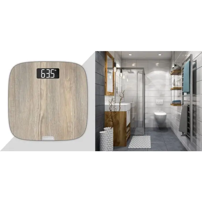 Rowenta BS1600 bilance pesapersone Quadrato Legno Bilancia pesapersone elettronica , 137371 , Immagine 4