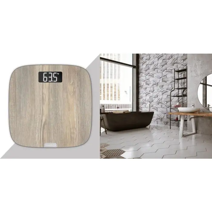 Rowenta BS1600 bilance pesapersone Quadrato Legno Bilancia pesapersone elettronica , 137371 , Immagine 3