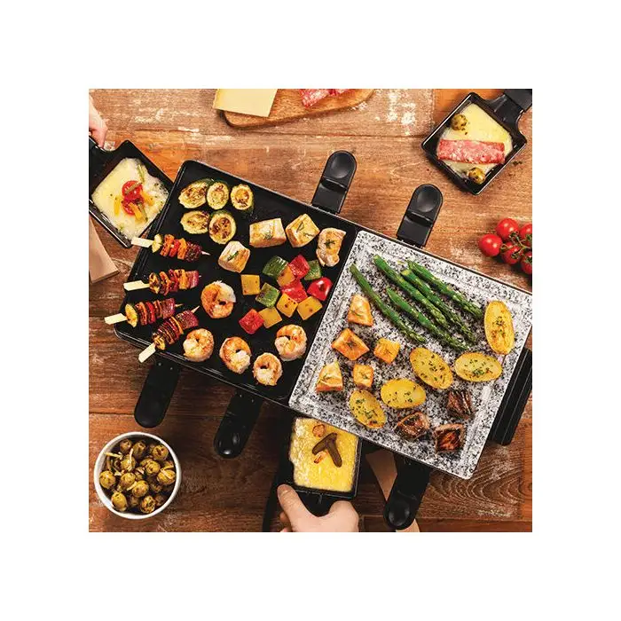 Russell Hobbs Multi Raclette 3 in 1 griglia per raclette 8 persona(e) 1400 W Nero , 138595 , Immagine 2