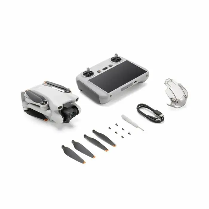 DJI Mini 3 (RC) 4 rotori Mini-drone 48 MP 3840 x 2160 Pixel 2453 mAh Grigio, Bianco main product photo