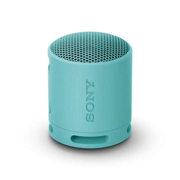 Sony SRS-XB100 - Speaker Wireless Bluetooth, portatile, leggero, compatto, da esterno, da viaggio, resistente IP67 impermeabile e antipolvere, batteria da 16 ore, cinturino versatile, chiama main product photo
