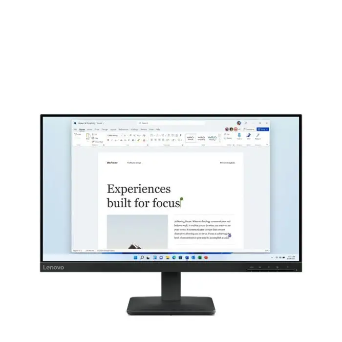 Lenovo L24-4e 24 FHD IPS 100Hz VGA + HDMI FreeSync main product photo