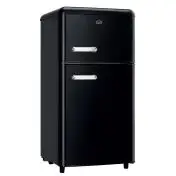 DCG Eltronic MF110BCDP Frigorifero con Congelatore Libera installazione Doppia Porta 110 L Nero