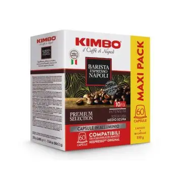 Kimbo Espresso Napoli Alu 60 Capsule Nespresso  , 155878