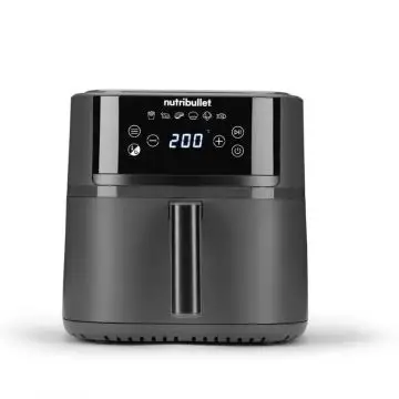 NutriBullet NBA0611DG friggitrice Singolo 6 L Indipendente 1700 W Friggitrice ad aria calda Grigio , 161846