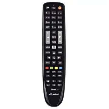 Meliconi Gumbody Personal 2 Plus telecomando IR Wireless TV Pulsanti , 145419