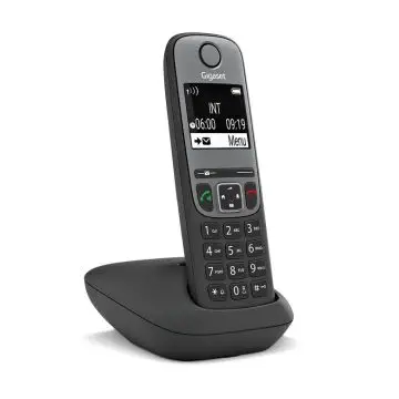 Gigaset AS690 Telefono analogico/DECT Identificatore di chiamata Nero, Grigio , 124513