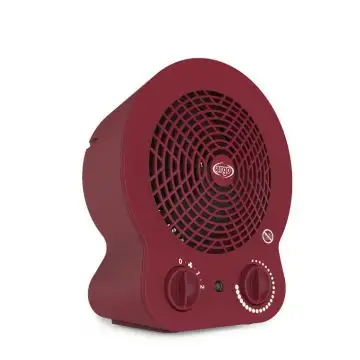 Argoclima Dori Interno Bacca 2000 W Riscaldatore ambiente elettrico con ventilatore , 148509