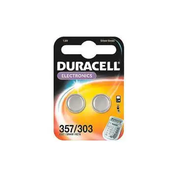 DURACELL PASTICCA 357/303 ARGENTO , 11980