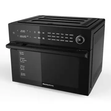 Melchioni Benedetta Friggitrice ad Aria Calda Singolo 30 L Indipendente 1800 W Nero , 147744