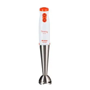 Ariete 881 Frullatore ad immersione 200 W Arancione, Acciaio inossidabile, Bianco , 94336