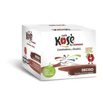 Kimbo Cialda Kose' Deciso 50pz , 146019