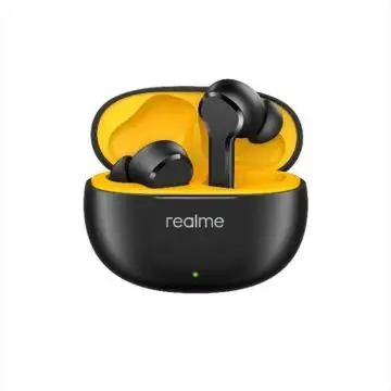 Realme Ear Buds T110 Auricolari Bluetooth Wireless Con Microfono TWS Punk Black , 155115