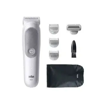 Braun Series 5 BG5550 Rasoio Elettrico, Regolabarba, Tagliabasette Grigio , 157837