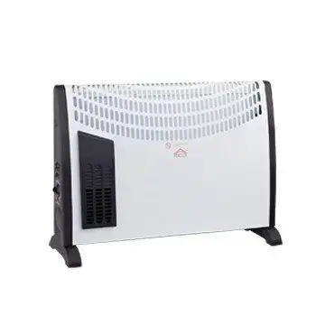 DCG Eltronic TC20T stufetta elettrica Nero, Bianco 2000 W , 67181