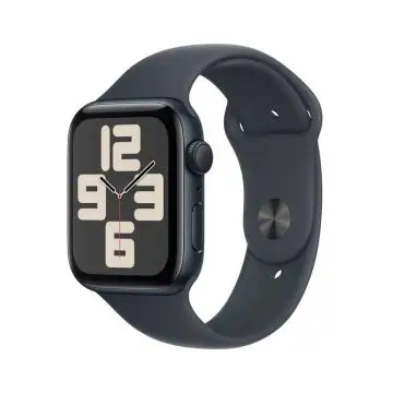 Apple Watch SE GPS 44mm Cassa Alluminio Mezzanotte con Mezzanotte Sport Band - S/M , 155578