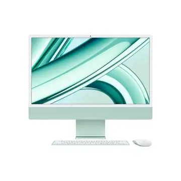 Apple iMac con Retina 24'' Display 4.5K M3 chip con 8‑core CPU e 8‑core GPU, 256GB SSD - Verde , 150877