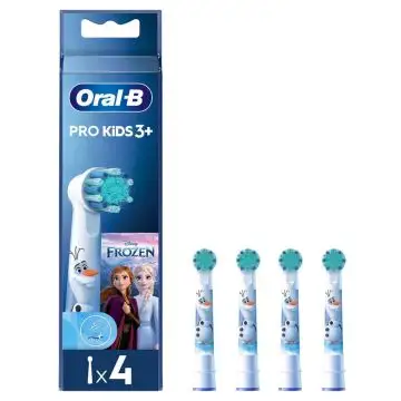 Oral-B Kids Pro 3+ 4 pz Bianco , 147255
