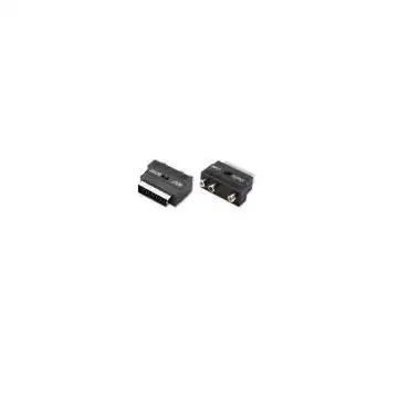 nuovaVideosuono Scart-RCA M-M SCART (21-pin) 3 x RCA Nero , 21836