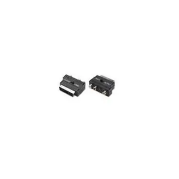 nuovaVideosuono Scar-3xRCA M-M SCART (21-pin) Nero , 21838
