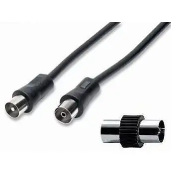 nuovaVideosuono 9/28 cavo coassiale 2 m Nero , 38124