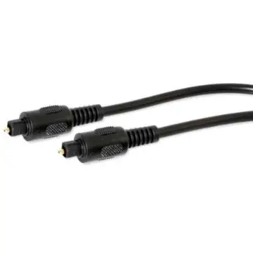 nuovaVideosuono OPT-B3 cavo a fibre ottiche 1 m TOSLINK Nero , 67433