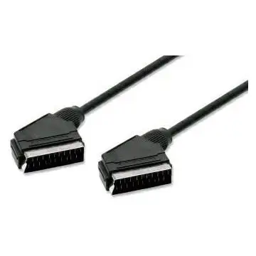 nuovaVideosuono Scart 1.5m M-M Cavo SCART 1,5 m SCART (21-pin) Nero , 56113