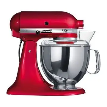 KitchenAid 5KSM156ECA Sbattitore con base 300 W Rosso , 160762