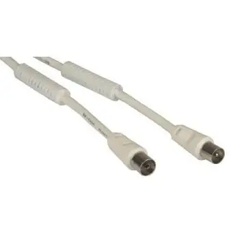 nuovaVideosuono 3 m M-F cavo coassiale Bianco , 63674