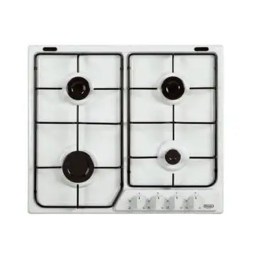 De’Longhi YBF 46 ASV piano cottura Bianco Da incasso Gas 4 Fornello(i) , 80534