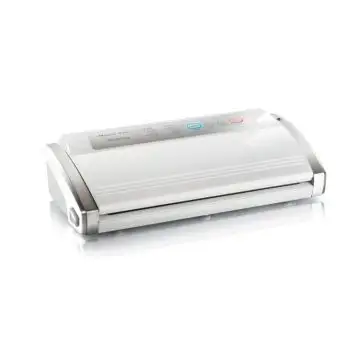 Magic Vac Dinamika macchina per sottovuoto 800 mbar Argento, Bianco , 78457