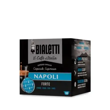 Bialetti 096080073/M capsula e cialda da caffè Capsule caffè Tostatura scura 16 pz , 90035