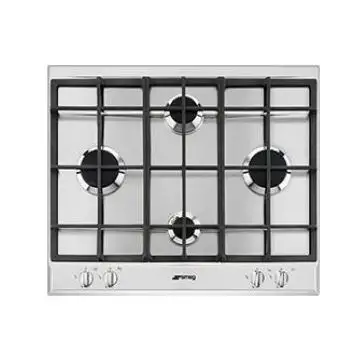 Smeg P260XGH piano cottura Acciaio inossidabile Da incasso Gas 4 Fornello(i) , 134996