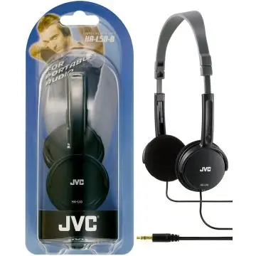 JVC HA-L50-B cuffia e auricolare Cablato Cuffie A Padiglione MUSICA Nero , 117130