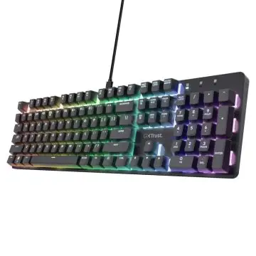 Trust GXT 871 Zora tastiera Gaming USB Italiano Nero , 157760