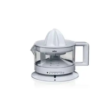 Braun TributeCollection CJ 3000 spremiagrumi elettrico 0,35 L 20 W Trasparente, Bianco , 109853