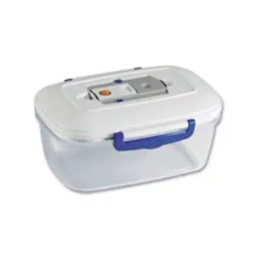 Magic Vac ACO1092 recipiente per cibo Rettangolare Scatola 1,5 L Trasparente, Bianco 1 pz , 82111