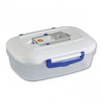 Magic Vac ACO1093 recipiente per cibo Rettangolare Scatola 1 L Trasparente, Bianco 1 pz , 82114