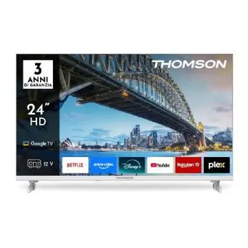 Thomson 24HG2S15CW TV LED 24" HD Google TV Smart TV Digitale Terrestre DVB-T2 , 160888